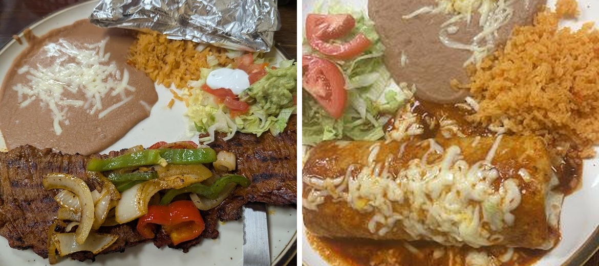 Rico's Mexican Restaurant Menu